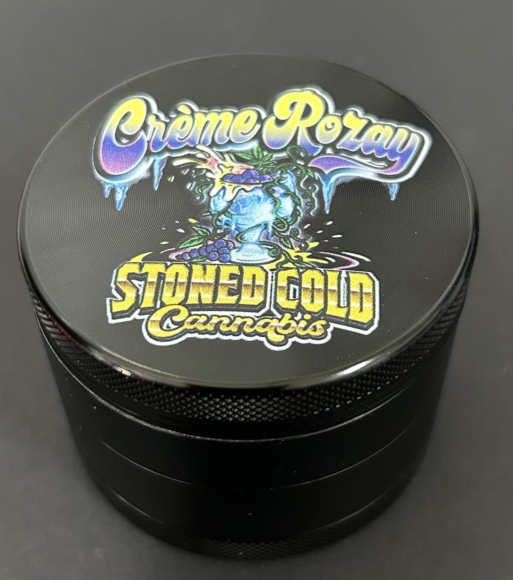 Crème Rozay Stoned Cold Cannabis grinder