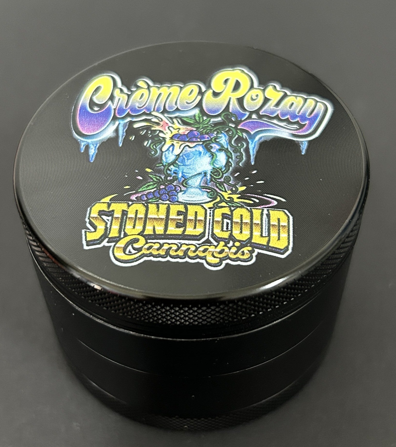Crème Rozay Stoned Cold Cannabis grinder