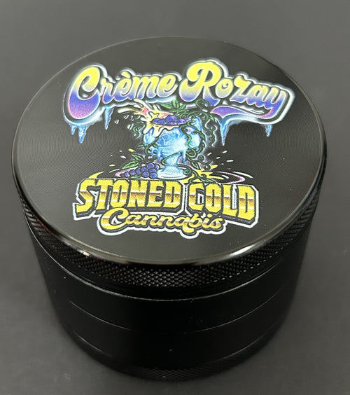 Crème Rozay Stoned Cold Cannabis grinder